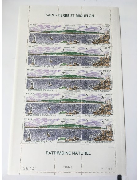 Feuille du SPM N° 549A