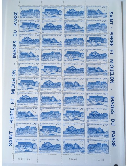 Feuille du SPM N° 537/40