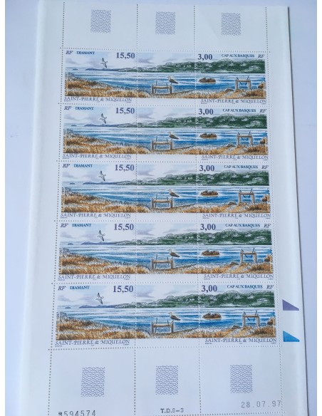 Feuille du SPM N° 654A