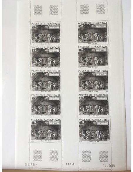 Feuille du Polynésie N° 410