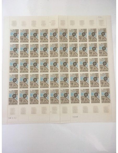 Feuille Complete du N° 1522 x50 Neuf  **