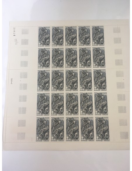 Feuille Complete du N° 1538 x25 Neuf  **