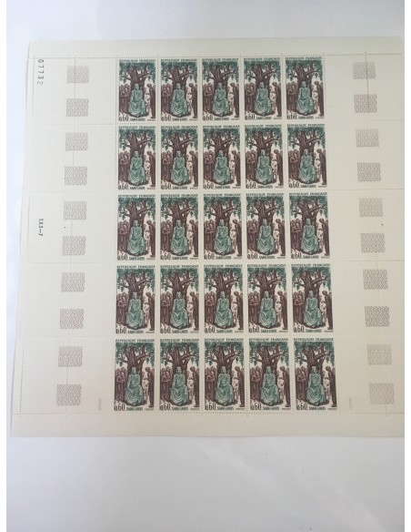 Feuille Complete du N° 1539 x25 Neuf  **