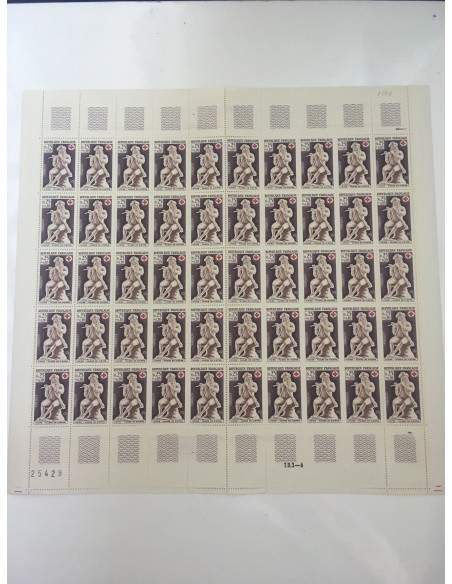 Feuille Complete du N° 1540 x50 Neuf  **