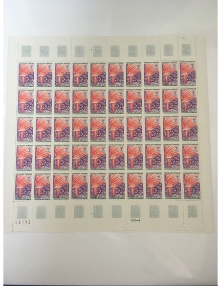 Feuille Complete du N° 1545 x50 Neuf  **