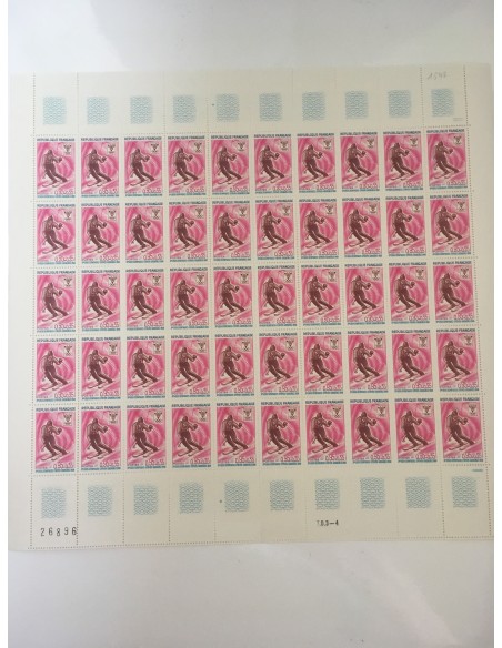 Feuille Complete du N° 1547 x50 Neuf  **