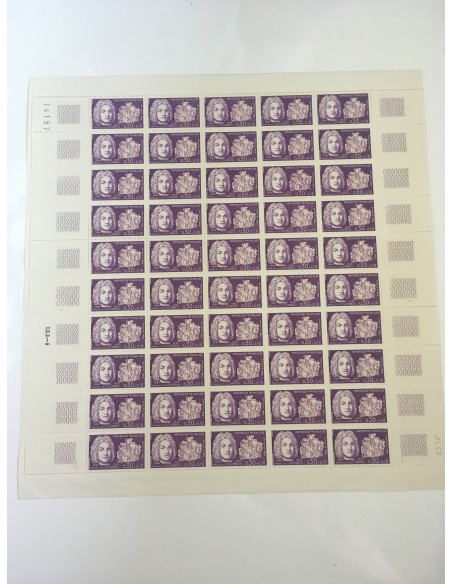 Feuille Complete du N° 1550 x50 Neuf  **