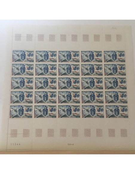 Feuille Complete du N° 1622 x25 Neuf  **