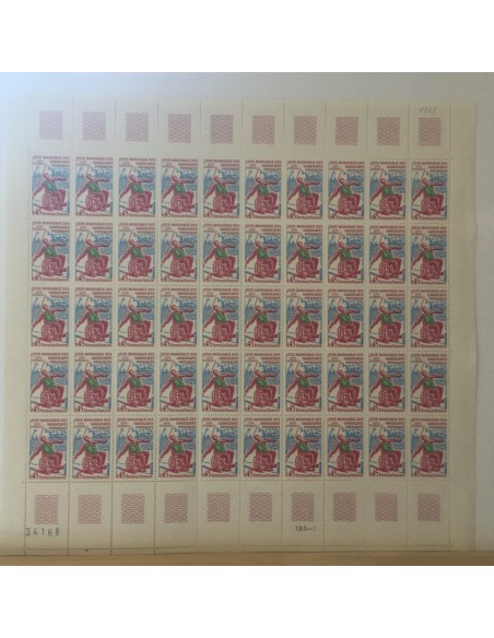 Feuille Complete du N° 1649 x50 Neuf  **