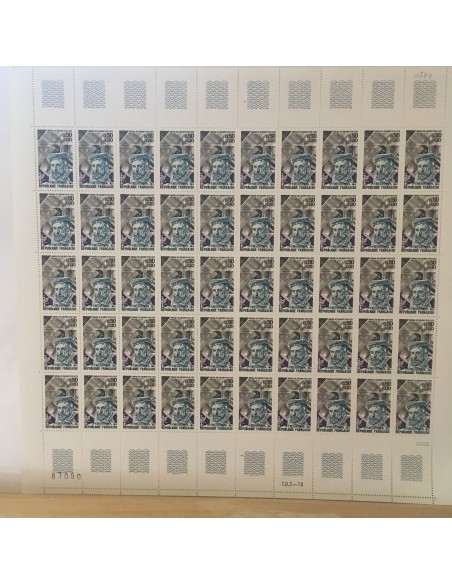 Feuille Complete du N° 1744 x50 Neuf  **