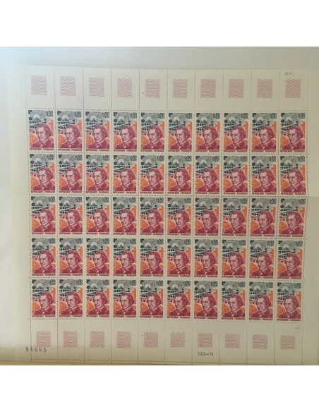 Feuille Complete du N° 1745 x50 Neuf  **