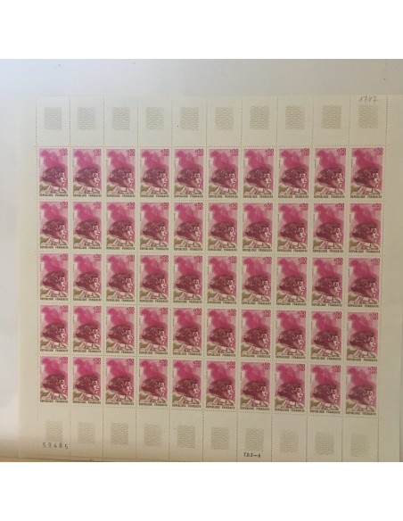 Feuille Complete du N° 1747 x50 Neuf  **