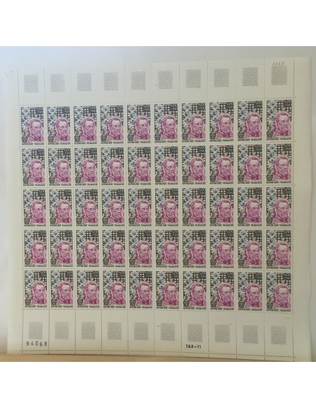 Feuille Complete du N° 1768 x50 Neuf  **