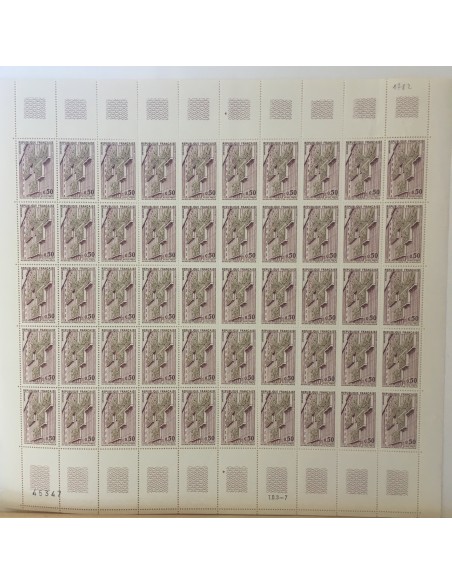 Feuille Complete du N° 1782 x50 Neuf  **