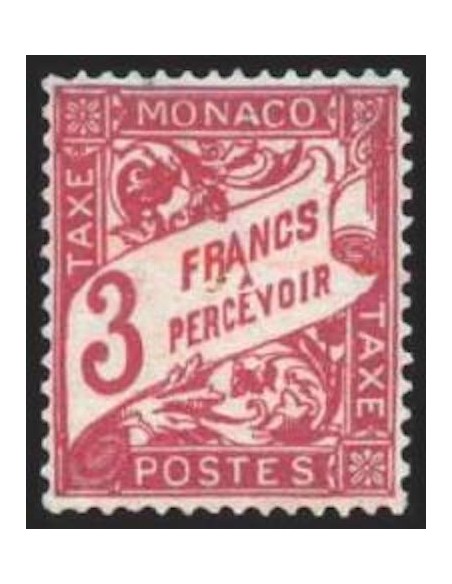 Monaco TA Neuf ** N° 0025