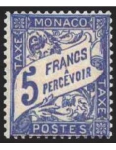 Monaco TA Neuf ** N° 0026