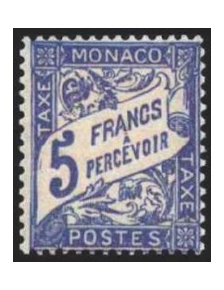 Monaco TA Neuf ** N° 0026