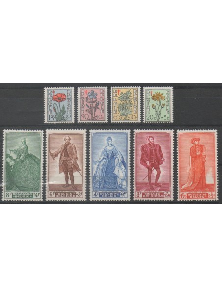 Antituberculeux fleurs variée avec Croix de Lorraine serie dite " portraits du Sénat IV "