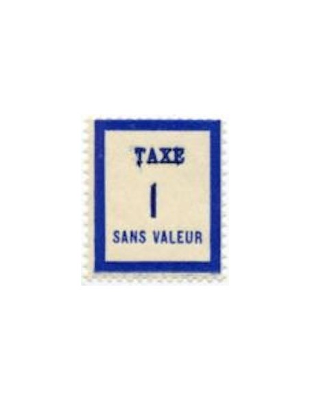 Fictif Taxe N° FT01 Neuf **