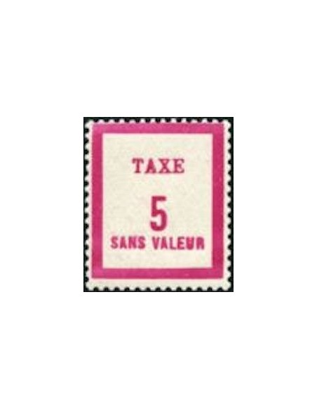 Fictif Taxe N° FT05 Neuf **
