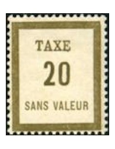 Fictif Taxe N° FT07 Neuf **