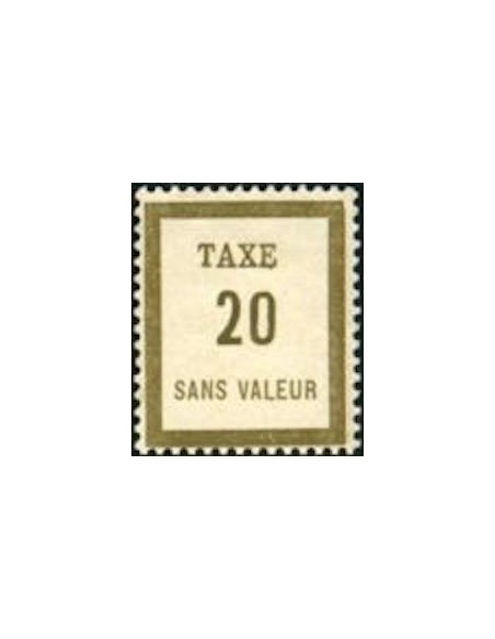Fictif Taxe N° FT07 Neuf **