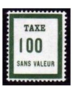 Fictif Taxe N° FT09 Neuf **